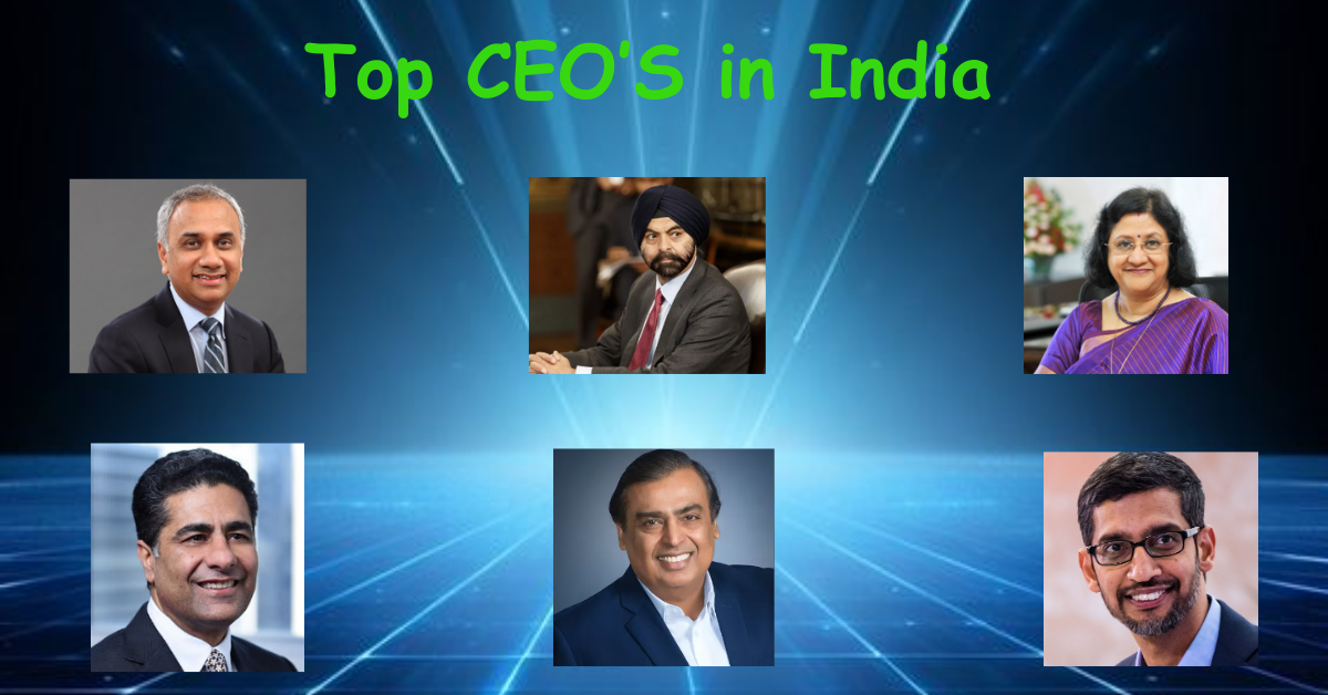 Top CEO'S in India