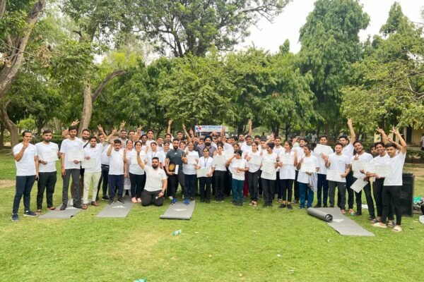 NKS Hospital Strikes a Pose for International Yoga Day with Awareness and Free Medical Checkup Camp