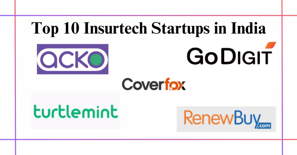 Top 10 Insurtech Startups in India