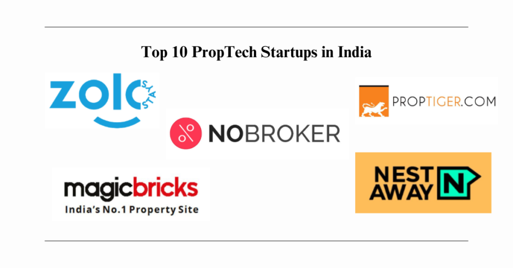 Top 10 PropTech Startups in India