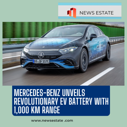 Mercedes-Benz Unveils Revolutionary EV Battery with 1,000 Km Range