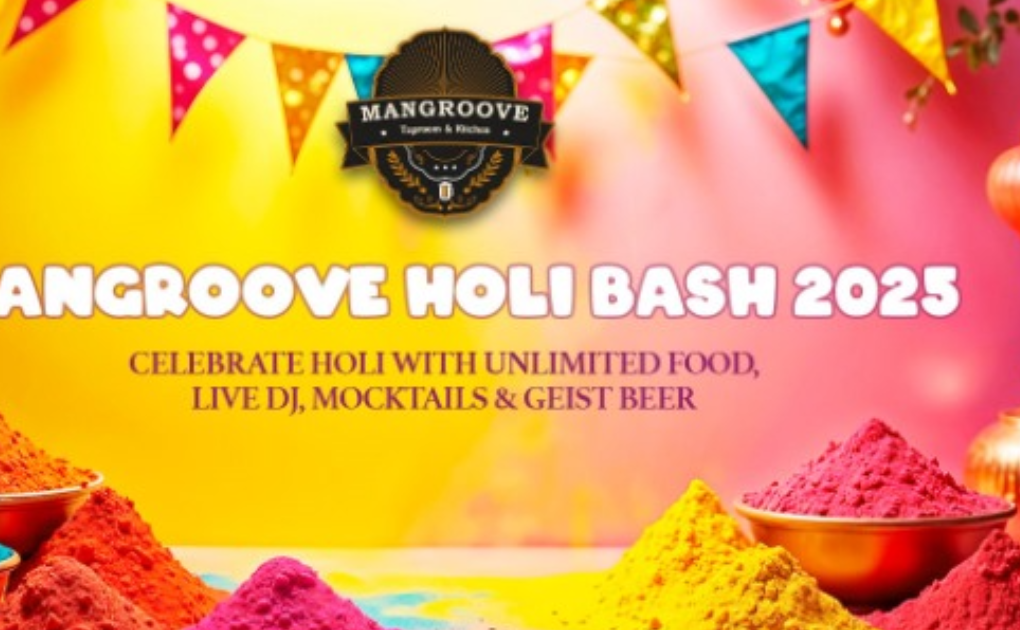 Mangroove Taproom & Kitchen Gears Up for Bangalore’s Most Electrifying Holi Celebration