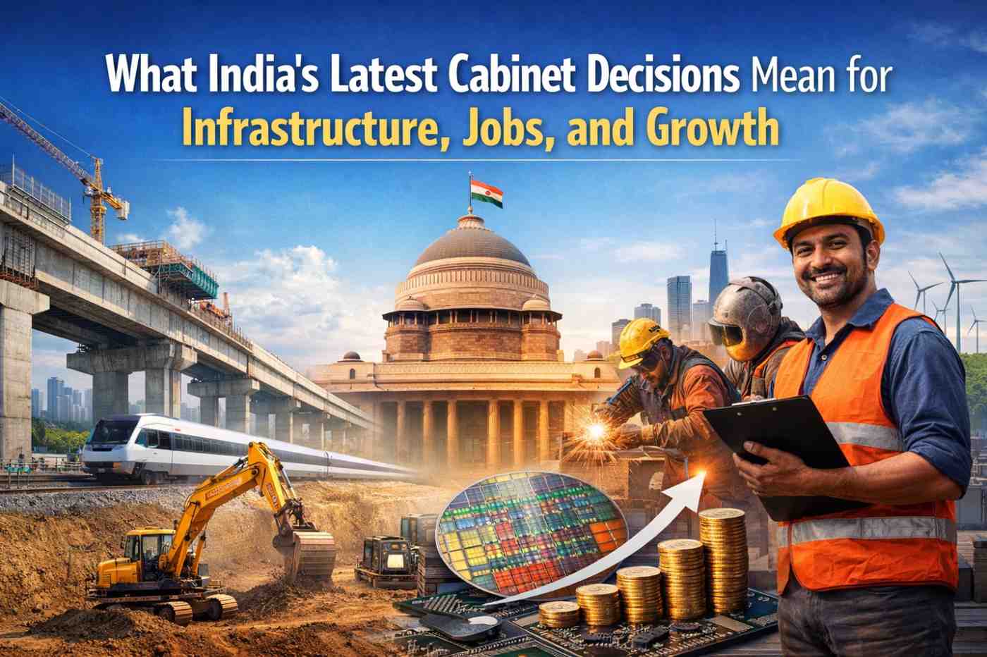 Explained: What India’s Latest Cabinet Decisions Mean for Infrastructure, Jobs, and Growth