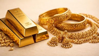 Gold Price Today in India 06 February 2026 showing 22K and 24K gold bars and jewellery