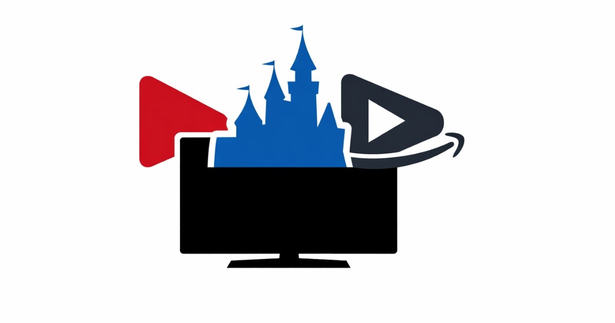Minimal editorial illustration representing OTT streaming platforms for weekend releases in India, February 2026