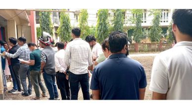 Voters standing in queues at polling stations during Assam Assembly Elections 2026 as turnout reaches nearly 39 percent by 11 AM