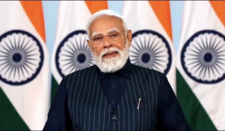 Prime Minister Narendra Modi emphasizing calmness and resilience through Sanskrit wisdom in a message to India’s youth