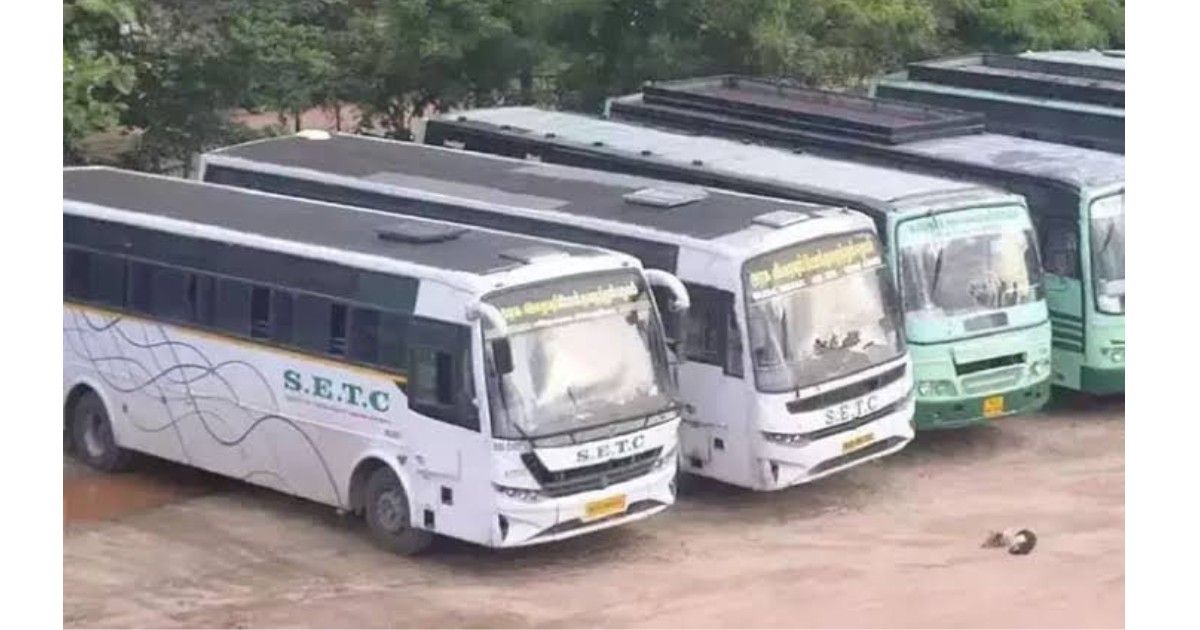 Special buses lined up at Chennai bus terminals ahead of Tamil Nadu elections to manage voter travel rush
