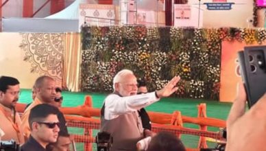 Prime Minister Narendra Modi inaugurates development projects and flags off Amrit Bharat Express trains in Varanasi