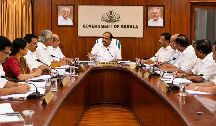 “Kerala Chief Minister V.D. Satheesan announces free KSRTC travel for women and welfare measures during first Cabinet meeting in Thiruvananthapuram”