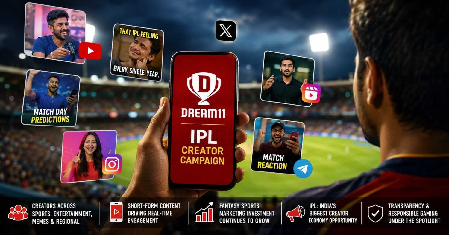 “Dream11 IPL creator marketing campaign and influencer strategy during the Indian Premier League season”