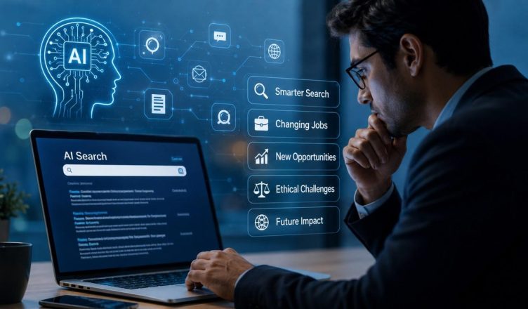“Artificial intelligence transforming online search and impacting future jobs in the digital economy”