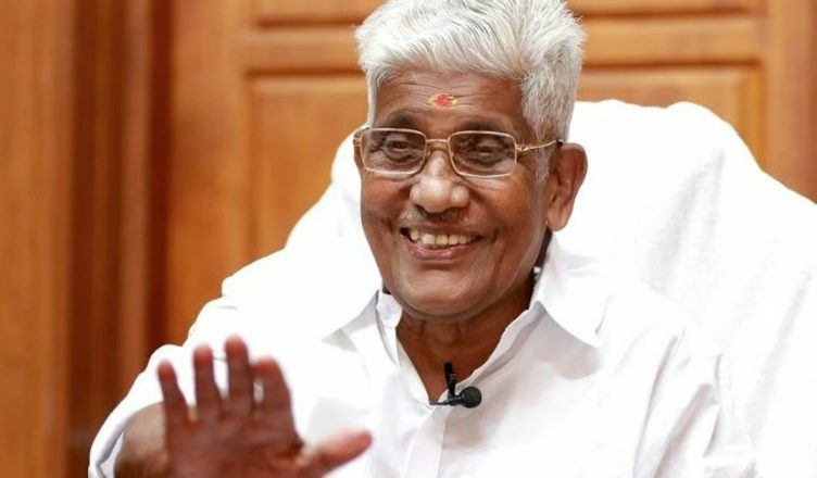 G Sukumaran Nair of NSS addressing media on Kerala Chief Minister selection and election verdict