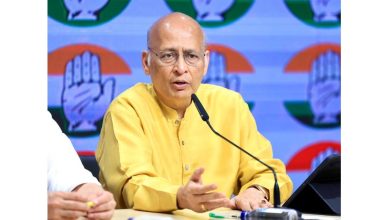 “Congress leader Abhishek Manu Singhvi speaks on Tamil Nadu government formation controversy involving Vijay-led TVK and the Governor’s constitutional role.”
