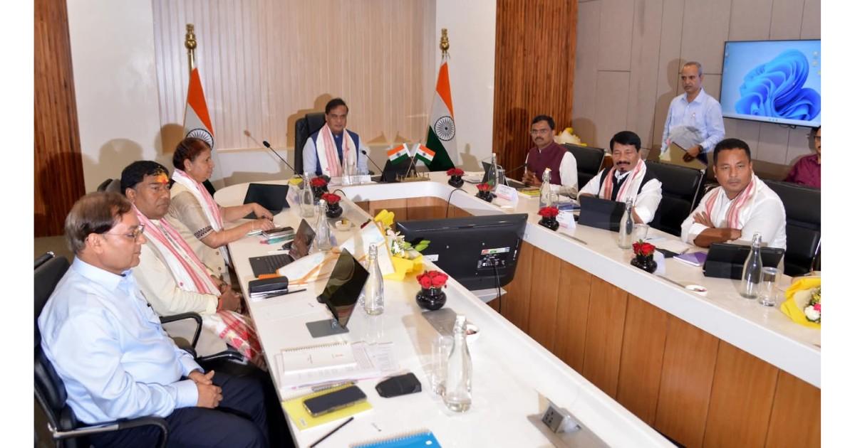 Assam Chief Minister Himanta Biswa Sarma addressing media after Cabinet meeting discussing Uniform Civil Code proposal and major government decisions in Guwahat
