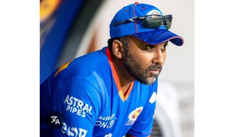 Mahela Jayawardene reacts after Mumbai Indians’ defeat to Royal Challengers Bengaluru in IPL 2026 playoff race elimination.