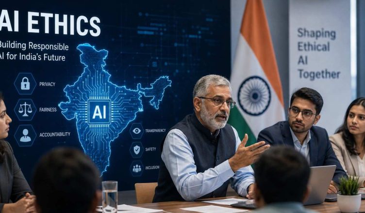 Experts, policymakers and technology leaders discuss artificial intelligence ethics, regulation, data privacy and responsible AI development in India.