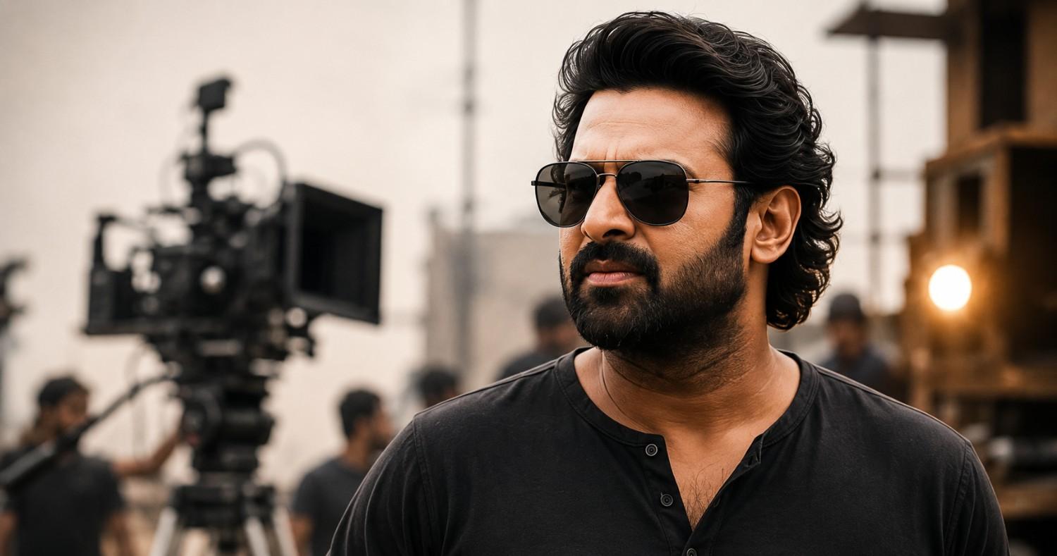 Prabhas during preparations for Spirit as growing production activity fuels excitement among fans and the film industry