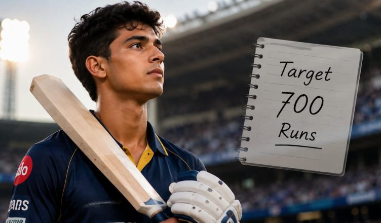 IPL wonderkid speaking about his journey and revealing how writing a 700-run target in his notes motivated his breakthrough season