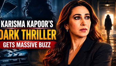 Karisma Kapoor in an intense promotional still from her upcoming dark thriller that is generating strong audience interest across streaming and film circles.