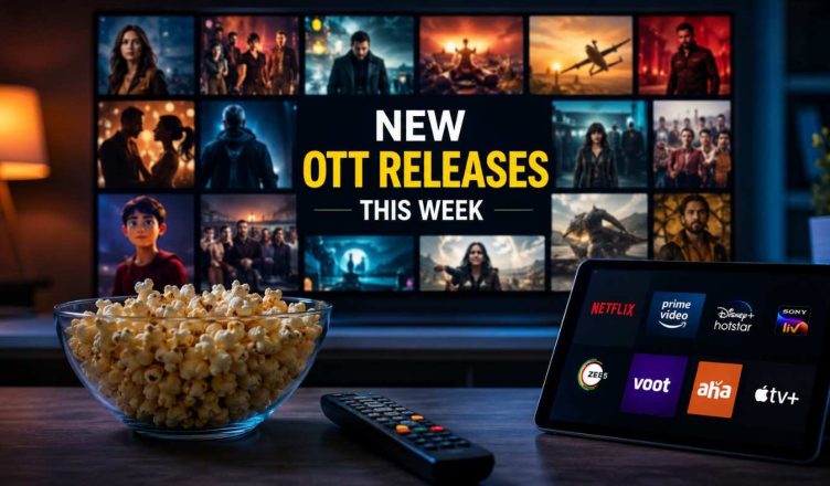 Fresh OTT releases arriving this week across major streaming platforms featuring movies and web series available for online streaming.