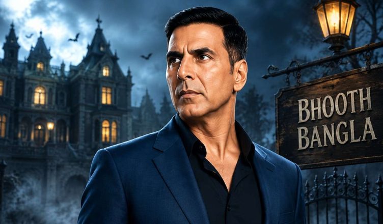 Akshay Kumar in Bhooth Bangla as excitement grows around the upcoming horror comedy film directed by Priyadarshan
