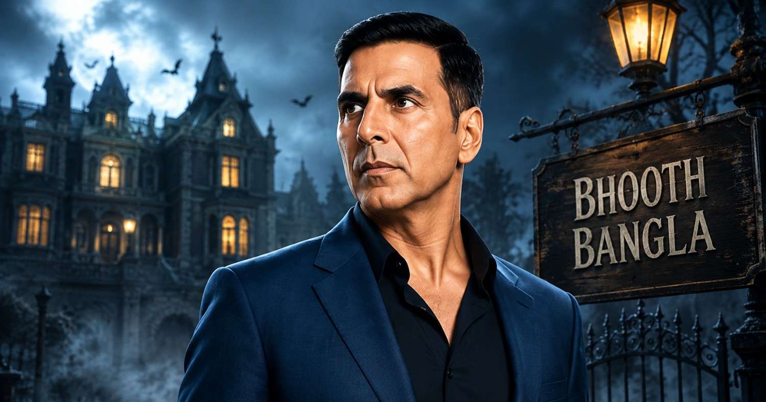 Akshay Kumar in Bhooth Bangla as excitement grows around the upcoming horror comedy film directed by Priyadarshan