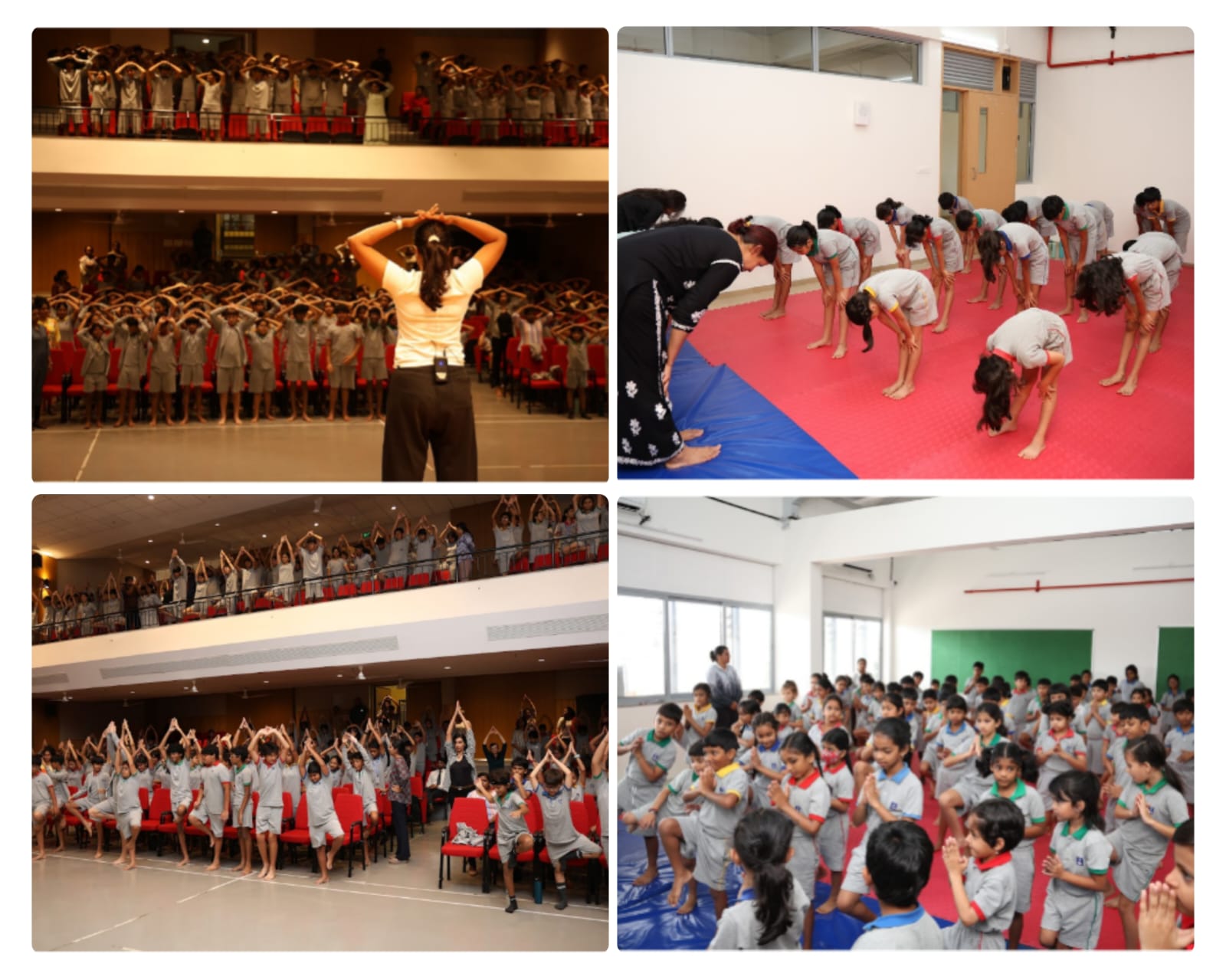 The Gera School Encourages Student Wellness with Special International Yoga Day Sessions
